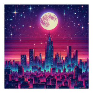 Poster Horizon de Synth City