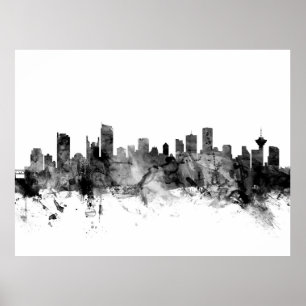 Poster Horizon de Vancouver Canada