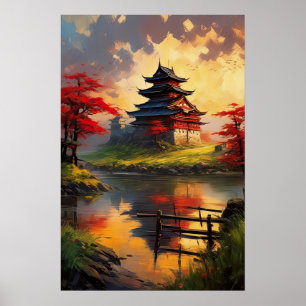 Poster Horizon d'or, Splendor du château