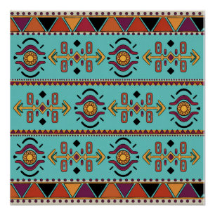 Poster Horizon Turquoise