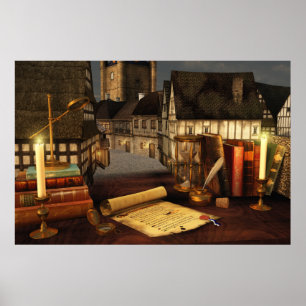 Poster Horizons anciens Imprimer