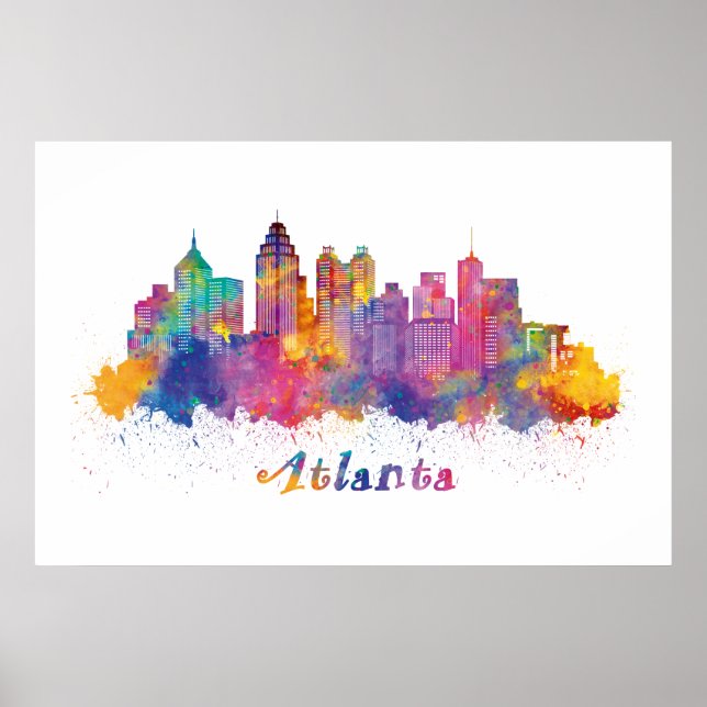 Poster horizonte de atlanta (Devant)