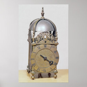 Poster Horloge à lanterne
