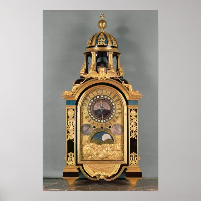 Poster Horloge astronomique (Devant)