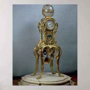 Poster Horloge astronomique de Passament faite par