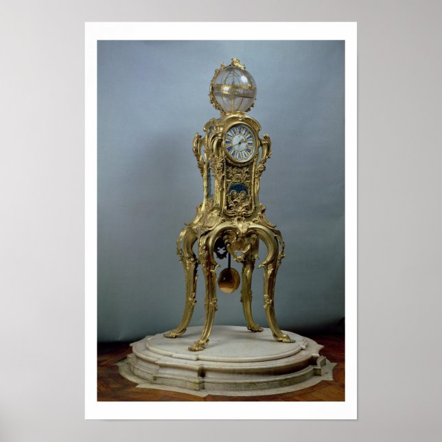 Poster Horloge astronomique des passagers réalisée par Ja (Devant)