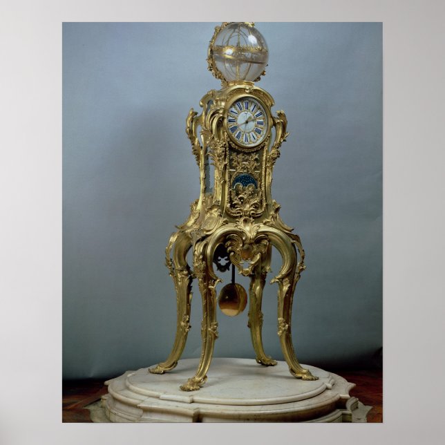 Poster Horloge astronomique des passagers réalisée par Ja (Devant)