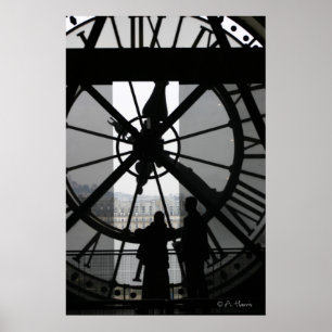 Poster Horloge de Paris