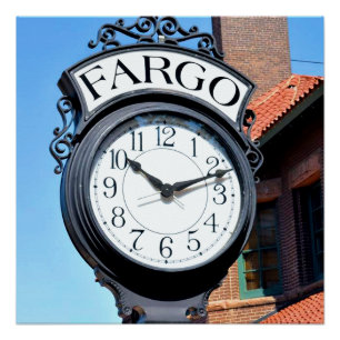 Poster Horloge du fret