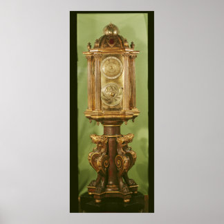 Poster Horloge planétaire, terminée en 1520