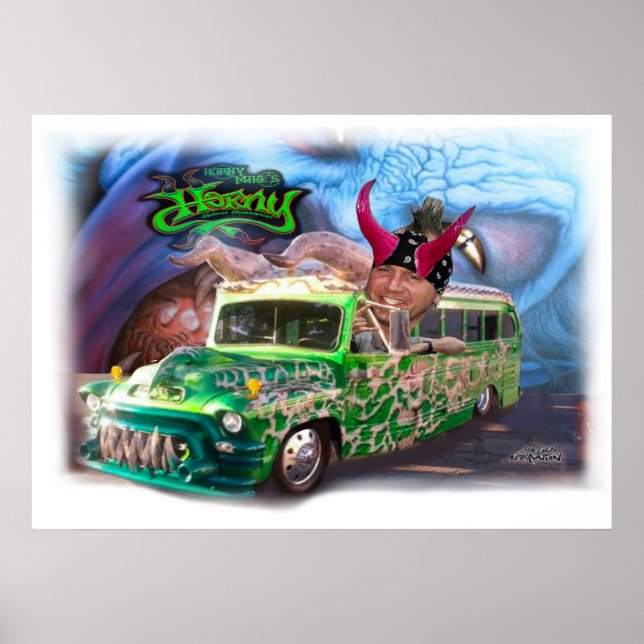 Poster Horny mike (Devant)