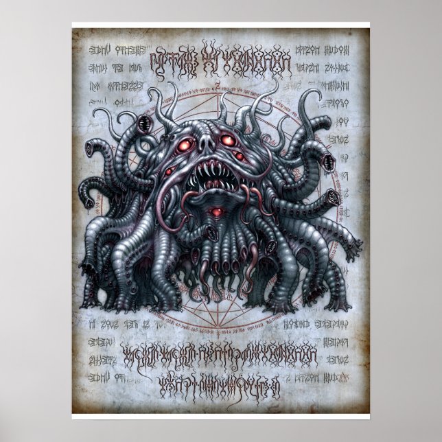 Poster Horreur Dunwich 18x24 (Devant)