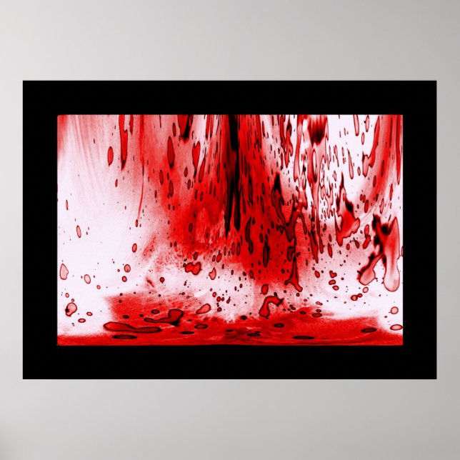 Poster Horreur Sanglante Halloween sanglante (Devant)