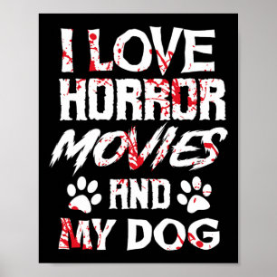 Poster Horror Movies cinématique Amateurs Halloween Fans