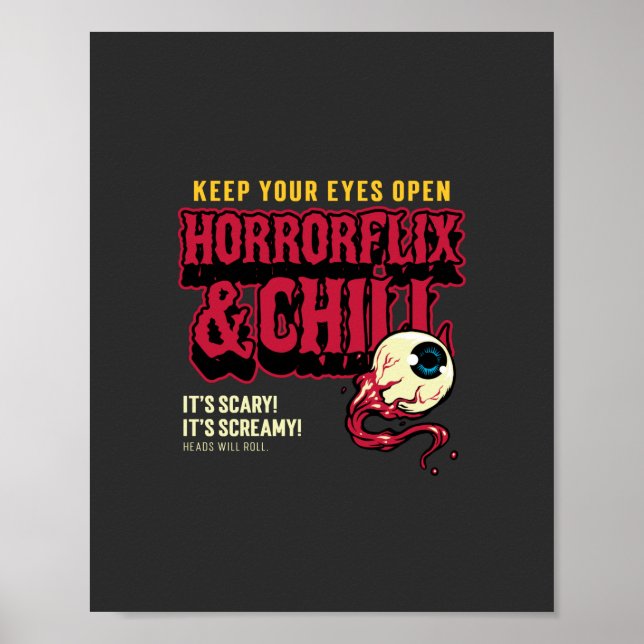 Poster Horrorflix Et Chaleur (Devant)