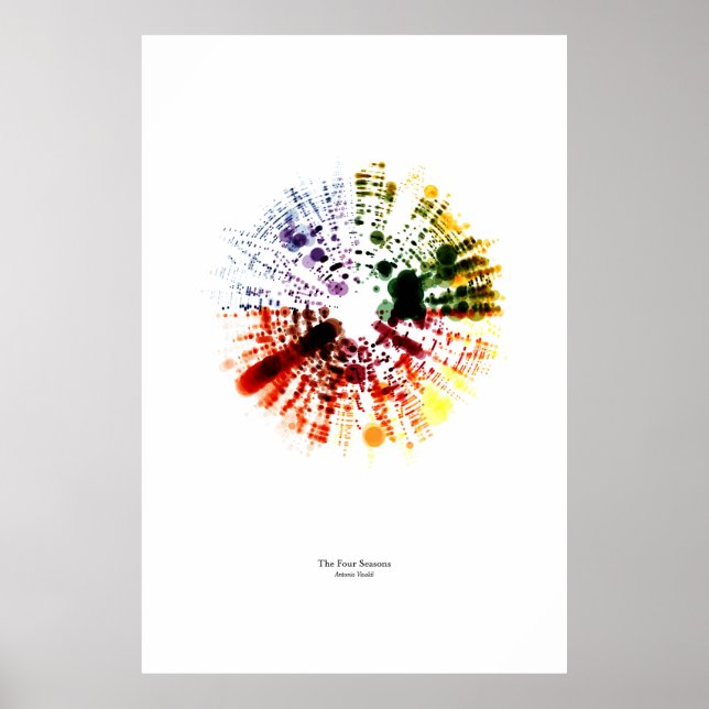 Poster Hors du personnel : Les Quatre Saisons (couleur) (Devant)