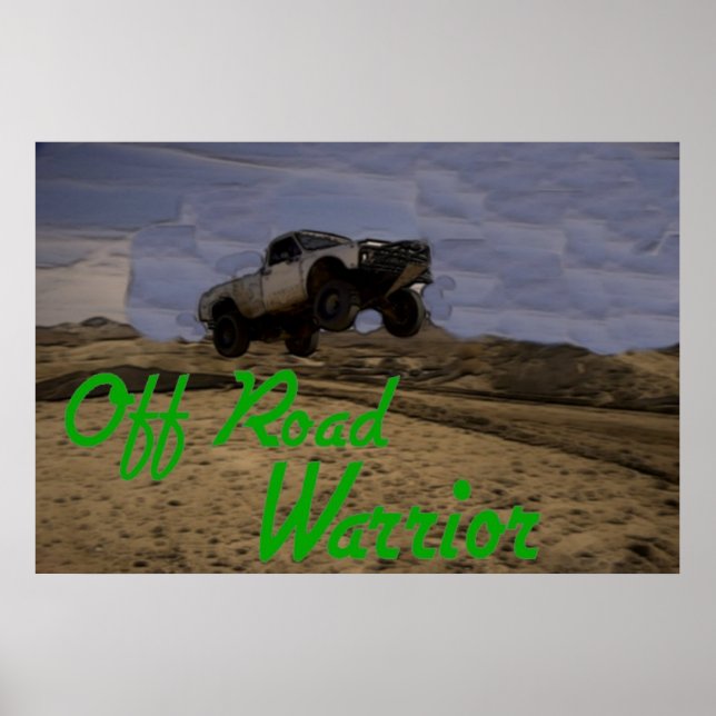 Poster Hors route guerrier 4 (Devant)