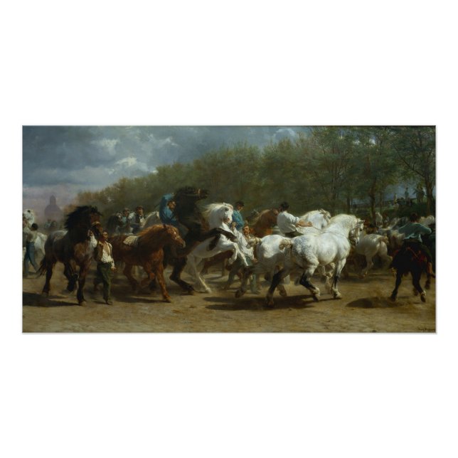 Poster Horse Fair (Equine Art) (Devant)
