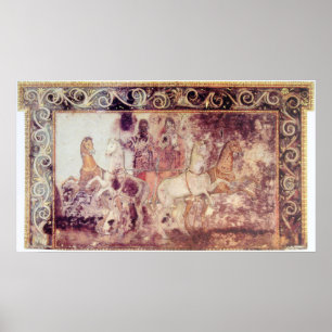 Poster Horses Rider