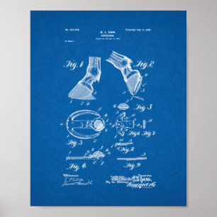 Poster Horseshoe Patent - Plan