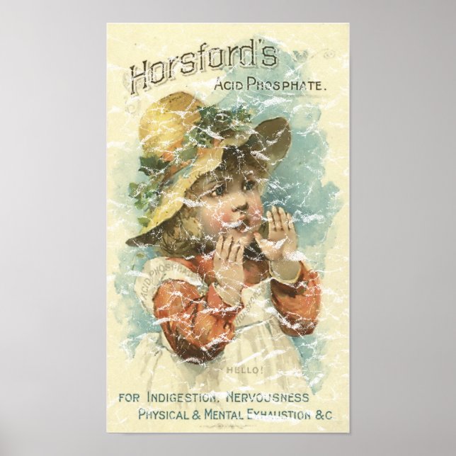 Poster Horsfords-1898 - en détresse (Devant)