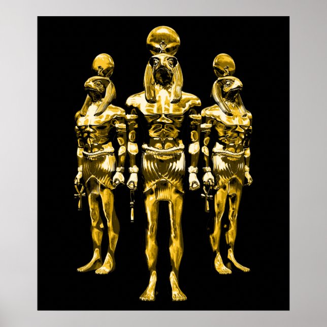 Poster Horus de Dieu égyptien (Devant)