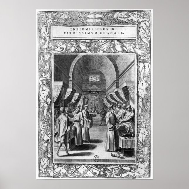 Poster Hospitaliers de l'Ordre de Saint-Jean (Devant)