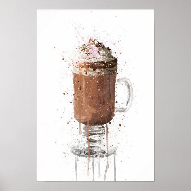 Poster Hot Chocolate (Devant)