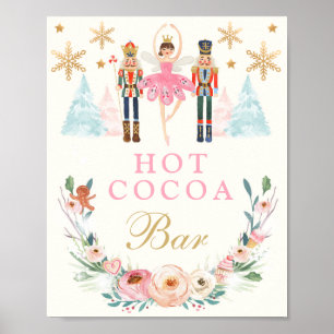 Poster Hot Cocoa Bar Nutcracker Terre De Sucres Anniversa