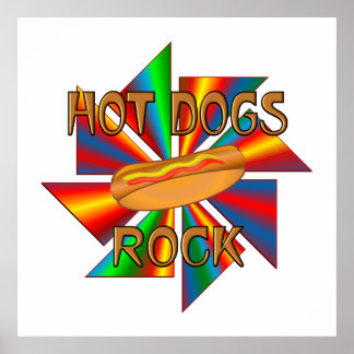 Poster Hot Dogs Rock