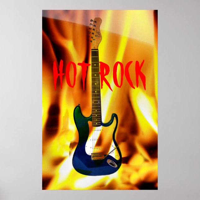 Poster Hot Rock (Devant)