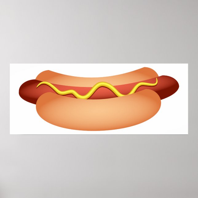 Poster Hotdog (Devant)