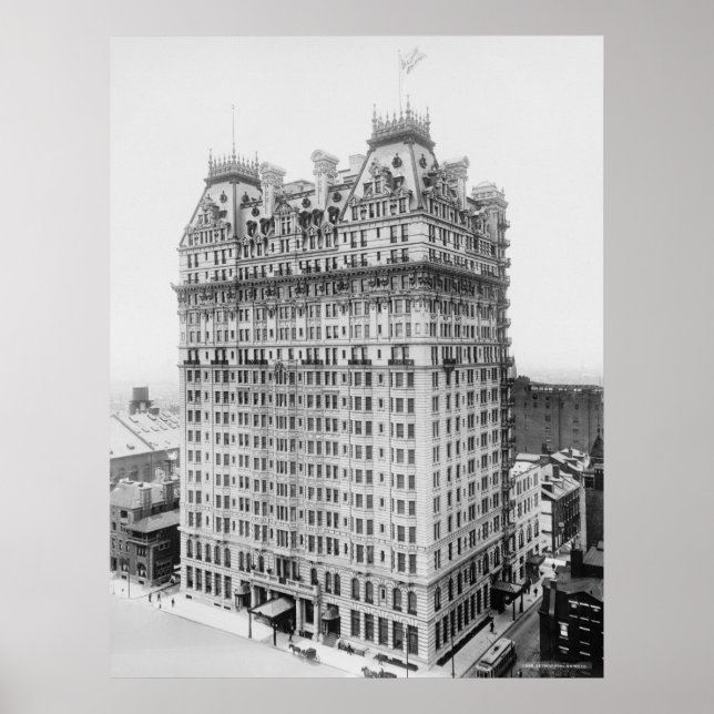 Poster Hôtel Bellevue-Stratford (Devant)