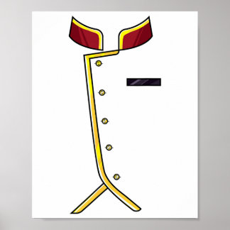 Poster Hotel Bellhop Easy Lazy Funny Halloween Costume Co