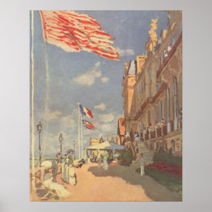 Poster Hôtel Des Roches Noires À Trouville - Claude Mone