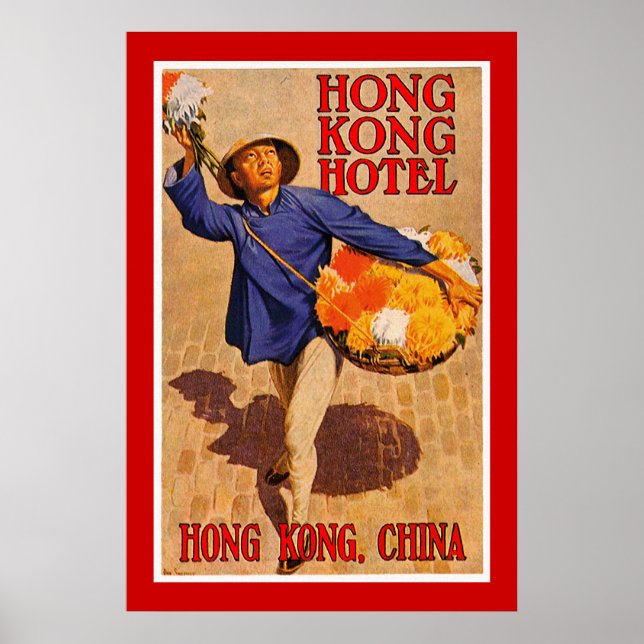 Poster Hôtel Hong Kong (Devant)