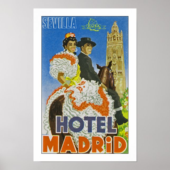 Poster Hotel Madrid (Devant)
