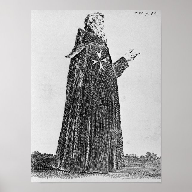 Poster Hôtelier de nuit dans l'habitude originale (Devant)