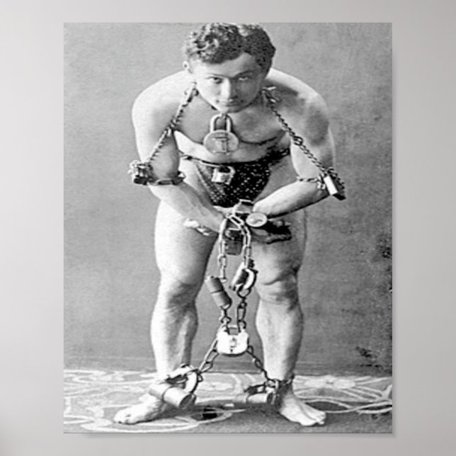 Poster Houdini Vintage (Devant)