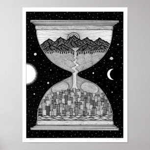 Poster Hourglass