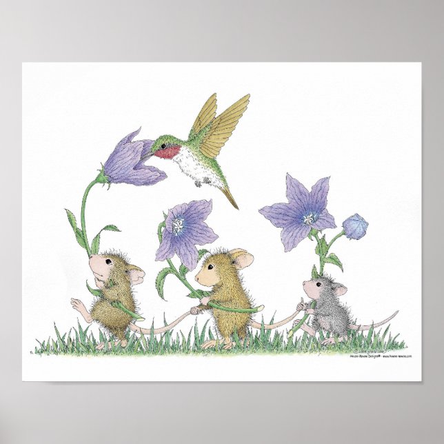 Poster House-Mouse Designs® - Wall Art (Devant)