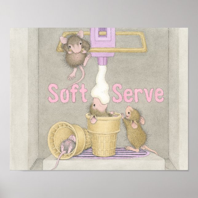 Poster House-Mouse Designs® - Wall Art (Devant)