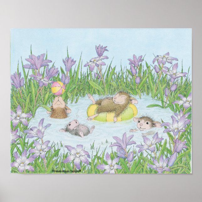 Poster House-Mouse Designs® - Wall Art (Devant)