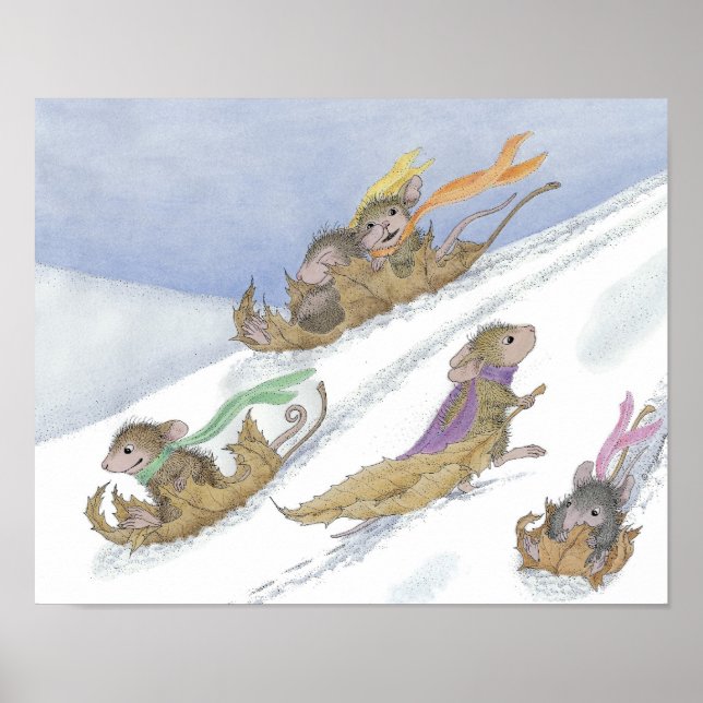 Poster House-Mouse Designs® - Wall Art (Devant)