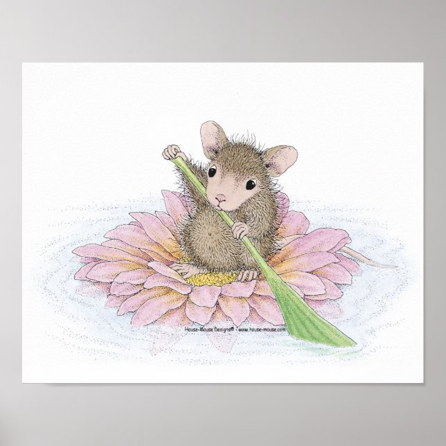 Poster House-Mouse Designs® - Wall Art (Devant)