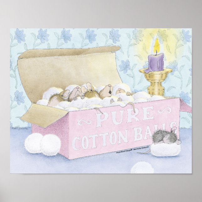 Poster House-Mouse Designs® - Wall Art (Devant)