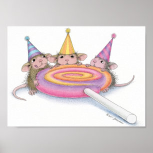 Poster House-Mouse Designs® - Wall Art