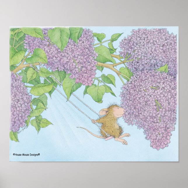 Poster House-Mouse Designs® - Wall Art (Devant)