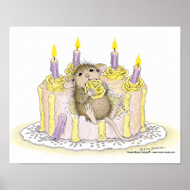 Poster House-Mouse Designs® - Wall Art (Devant)