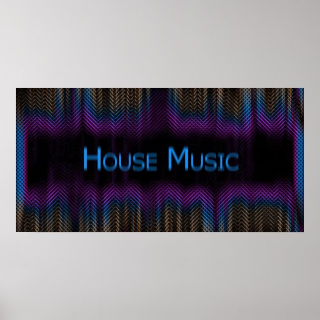 Poster House Music (Devant)